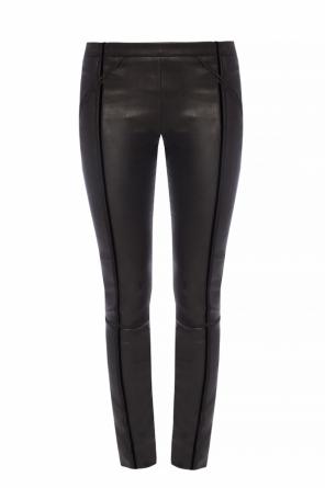 Leather pants with bands, zdjęcie 1 Leather pants with bands od Haider Ackermann